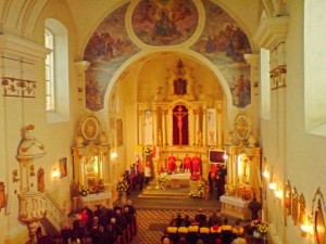 Uroczysta msza święta w intencji patrona Polski św Wojciecha  