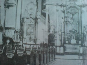kościół katolicki w Więcborku 1920r.