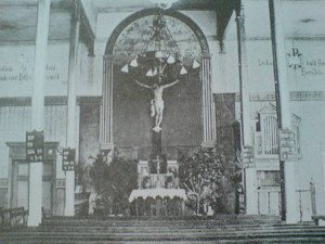 Kaplica modlitewna w zakonie sióstr Diakonistek w Więcborku przerobiona na salę gimnastyczną 
