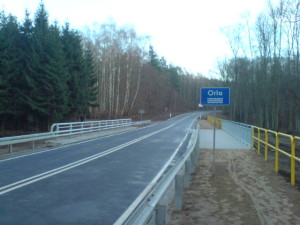 Most na rzece Orla w Więcborku. foto Tomasz Bracka