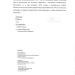 Pismo dyrektora ZDW do Tomasza Bracka w/s budowy ronda w Więcborku i audytu na kolejne dwa skrzyżowania