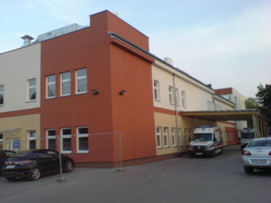 Szpital powiatowy w Więcborku. foto Tomasz Bracka