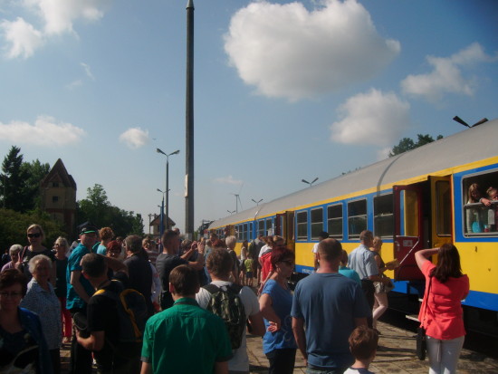 Stacja PKP Więcbork 29.08.2015r. foto Tomasz Bracka