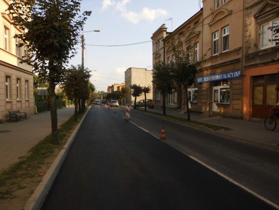 Rozpoczął się remont ulic Mickiewicza i Pocztowej w Więcborku - foto Tomasz Roman Bracka