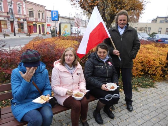 Niech Bóg Błogosławi Wolnej Polsce !!! 100 lat Niepodległej w prezydenckim mieście Więcbork 1918 - 2018 !!! foto Tomasz Roman Bracka