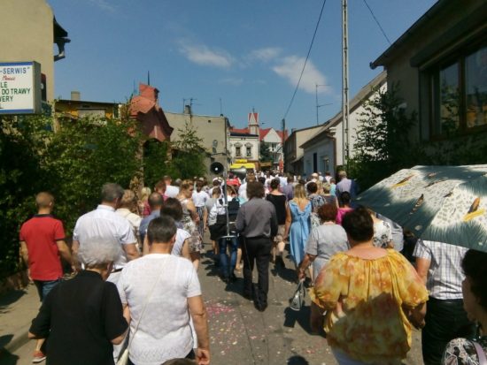 Boe Ciao AD 2019 na ulicach Wicborka - foto Tomasz Roman Bracka
