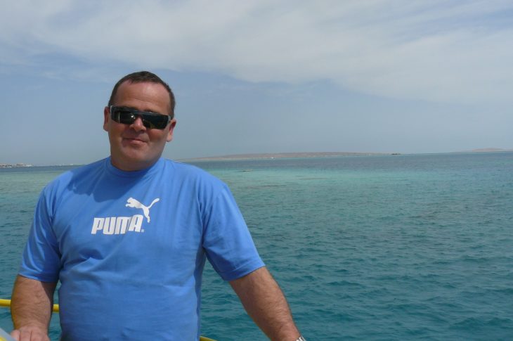 Czas relaksu bez maseczki na morzu Czerwonym przy półwyspie Synaj w Afryce - pozdrawiam Tomasz Roman
