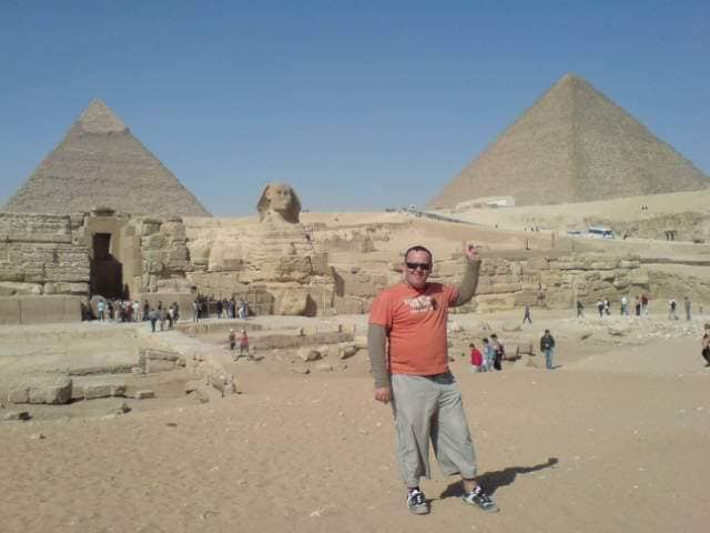 Moje Egipskie fascynacje, Giza piramidy Tomasz Roman Bracka