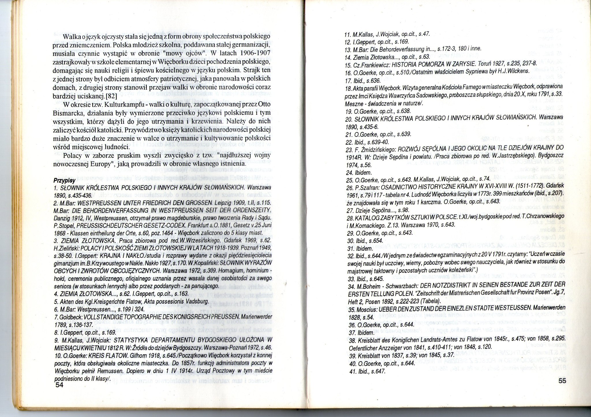  Tym kłamstwom burmistrza i Marszałka w liście do gminy Więcbork zaprzecza wydany 30 lat temu w 1993 r. przez Urząd Miejski Więcborka SZKIC MONOGRAFII MIASTA WIĘCBORK w dziale II WIĘCBORK POD ZABOREM PRUSKIM STRONA 32 z załączonym źródłem informacji w przypisie 9 na stronie 54, który państwu załączam żądając sprostowania kłamstw burmistrza Więcborka i Marszałka województwa kujawsko - pomorskiego - Tomasz Roman Bracka