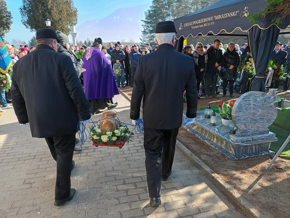 Pogrzeb ś.p. Henryka Dueskau na Cmentarzu Komunalnym w Więcborku. Photo - Tomasz Roman Bracka