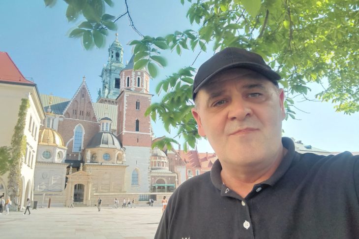 Moja wizyta i modlitwa w Kaplicy Św. Jana Pawła II w Katedrze Królewskiej na Wawelu w Krakowie. Tomasz Roman Bracka