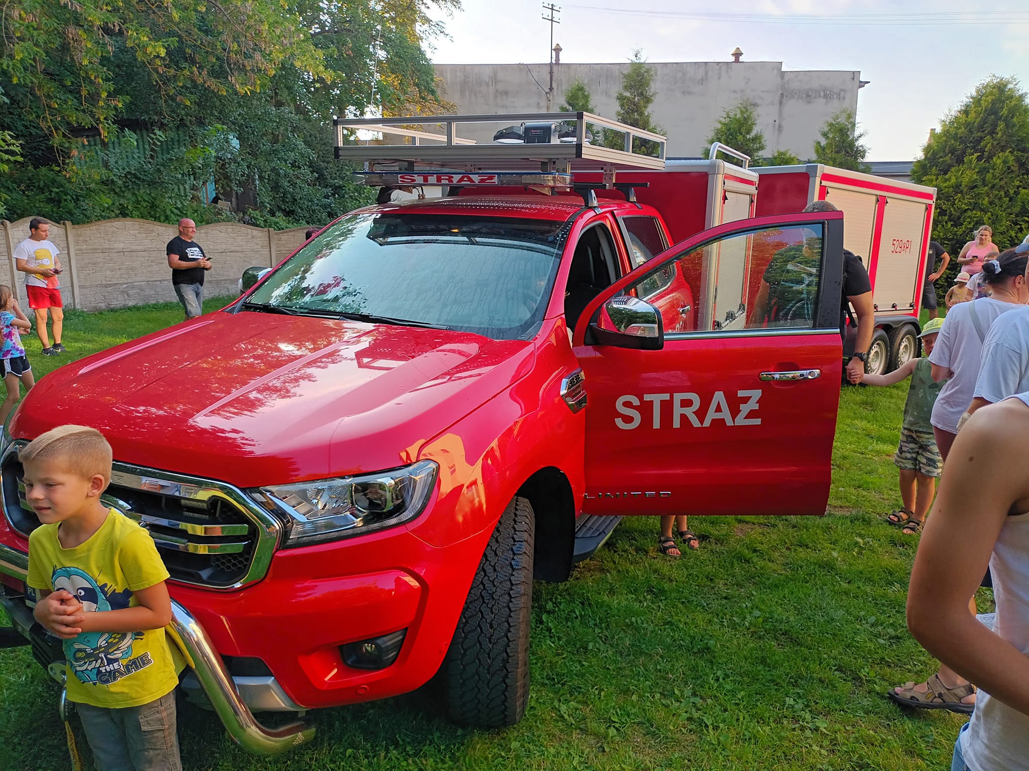 Kolejny nowy wóz strażacki właśnie przybył do Więcborka i będzie służył więcborskim strażakom. Photo - Tomasz Roman Bracka