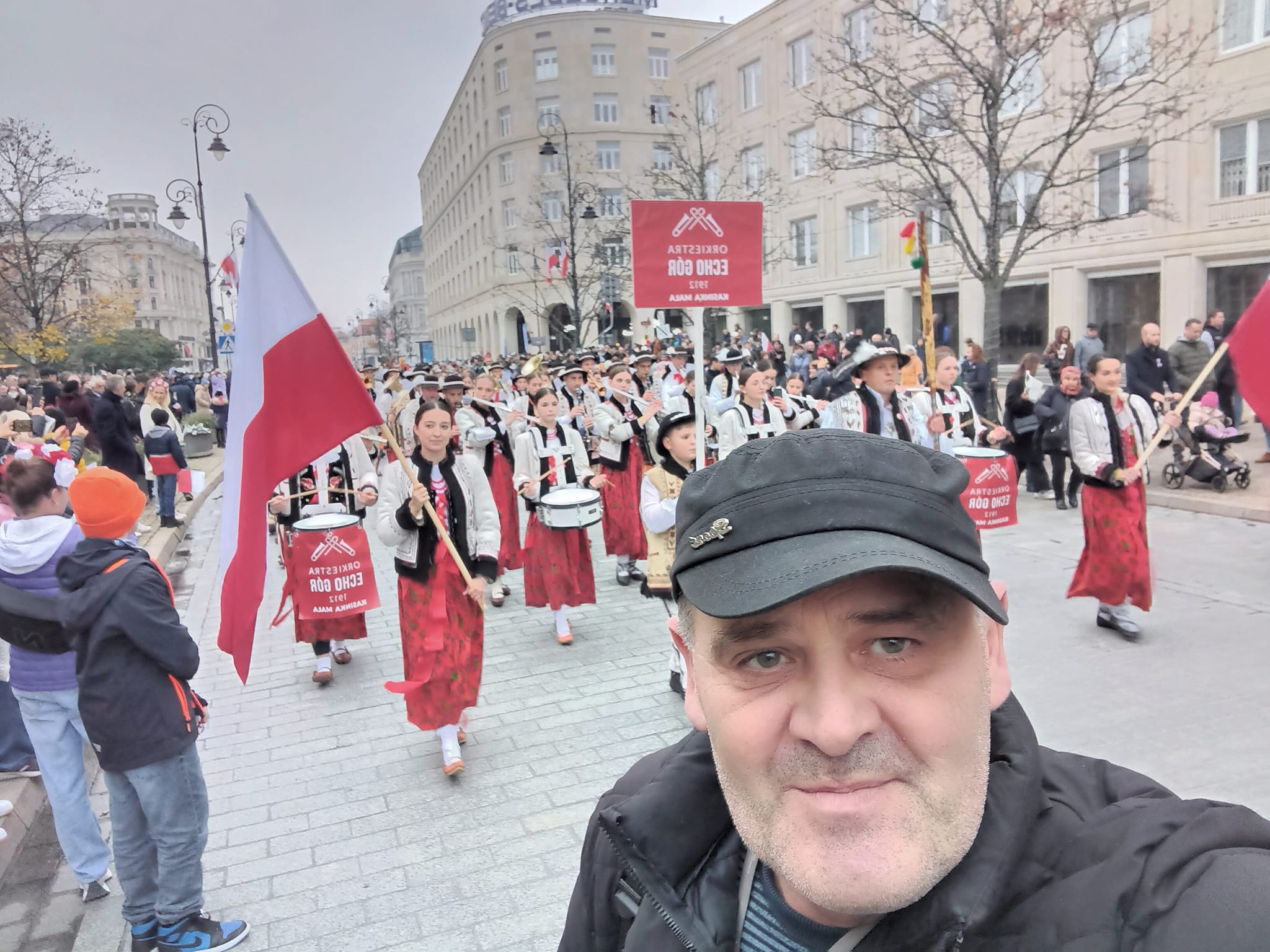 Państwowe obchody Święta Niepodległości 11. 11. 2023r. z moim udziałem w Warszawie Photo - Tomasz Roman Bracka