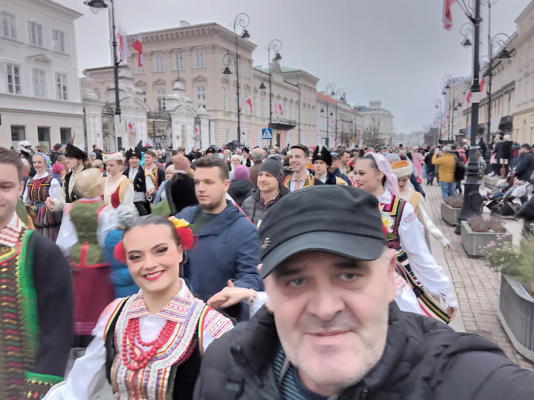Państwowe obchody Święta Niepodległości 11. 11. 2023r. z Mazowszem i moim udziałem w Warszawie Photo - Tomasz Roman Bracka